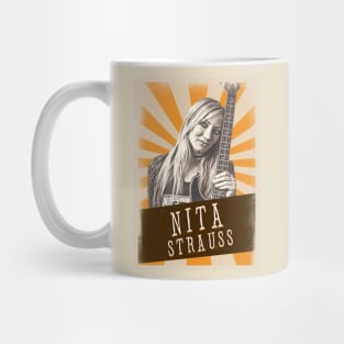 Vintage Aesthetic Nita Strauss 80s Mug